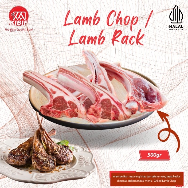 

Lamb Chop / Lamb Rack 500gr