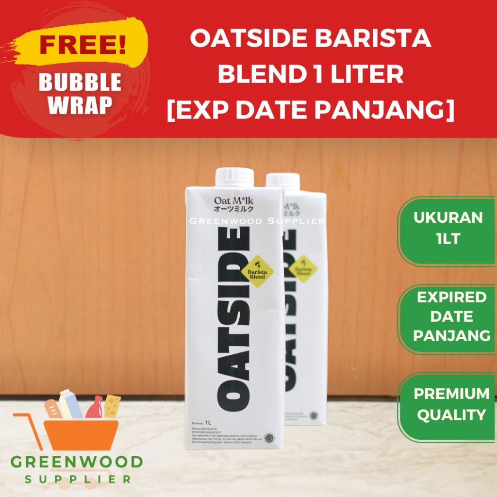 

[KARTON] Oatside Barista Blend Oat Milk 1 Liter