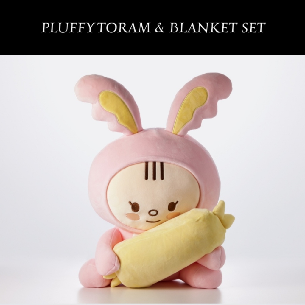 [READY STOCK] SEVENTEEN SVT ARTIST-MADE COLLECTION OFFICIAL JEONGHAN PLUFFY TORAM & BLANKET SET (Sea