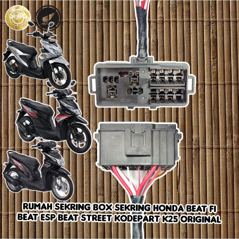 Rumah sekring box sekring honda beat fi beat esp beat street kodepart K25 original