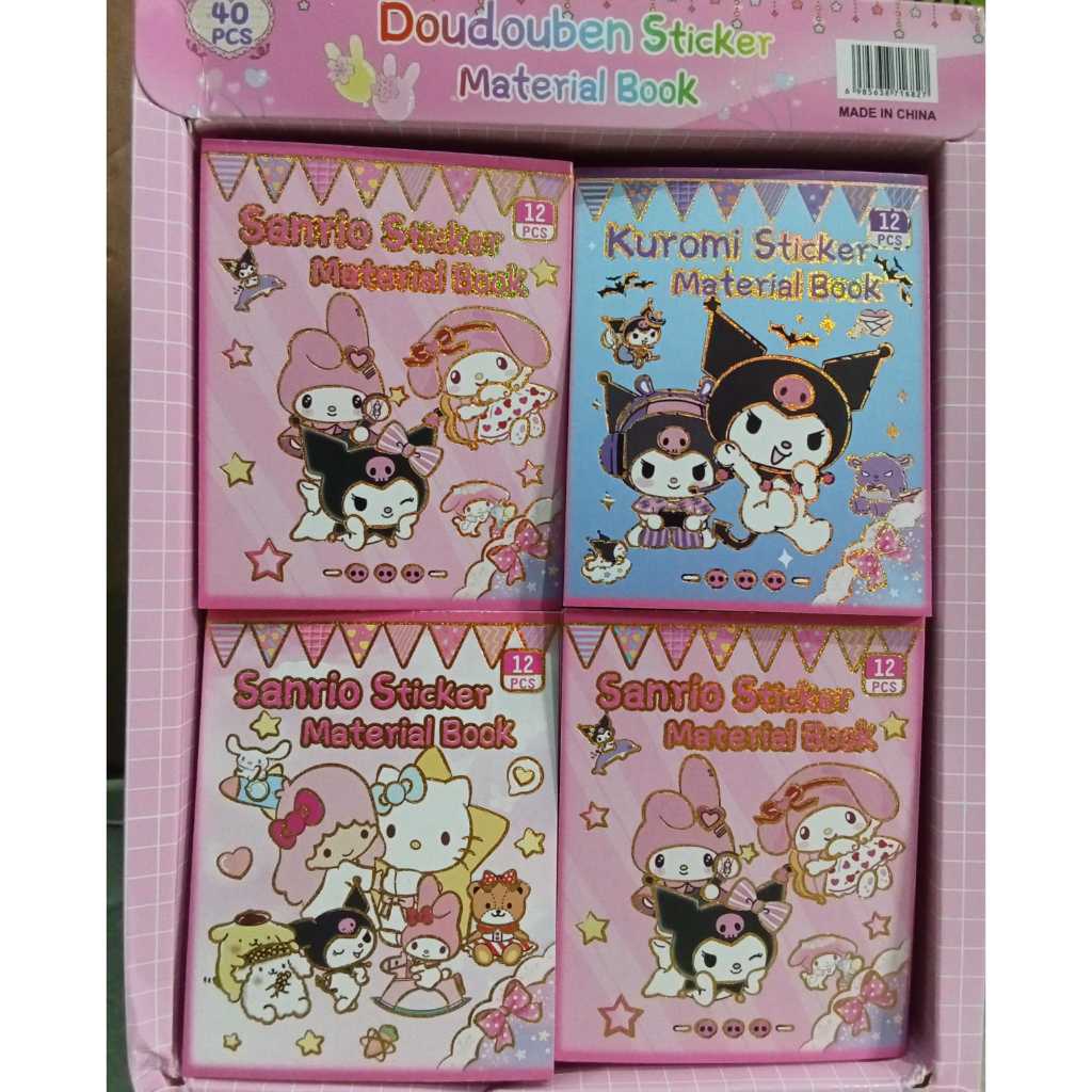 

Stiker Buku Karakter Cewek Sanrio & Melody Isi 12Pcs