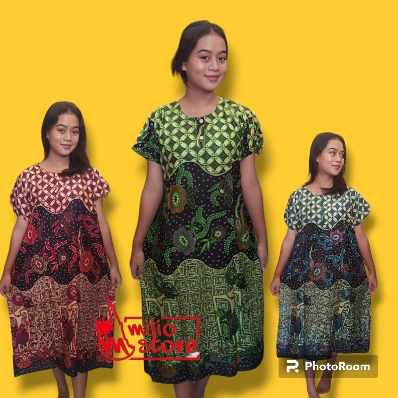 Daster Wanita motif tugu terlaris di jogja / daster wanita busui / daster ibu cantik khas malioboro 