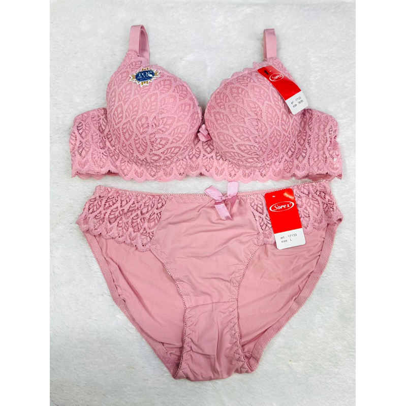 nk Bh set Bra set + Cd SOREX 17133 pakai kawat dan busa sedang