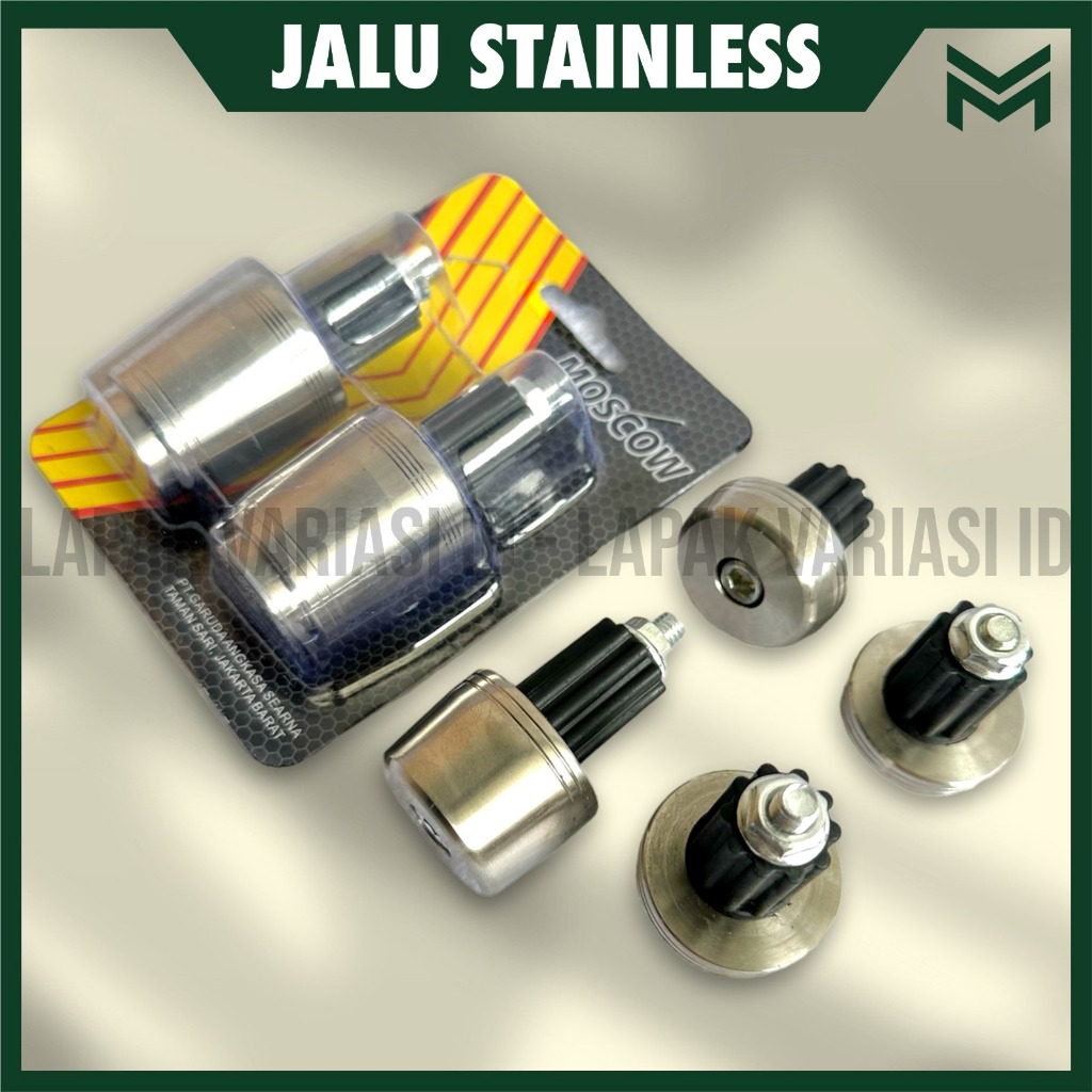 JALU STANG STAINLES ORIGINAL UNIVERSAL SEMUA MOTOR AMAHA HONDA VARIO SCOOPY SPACY GENIO PCX ADV FAZZ