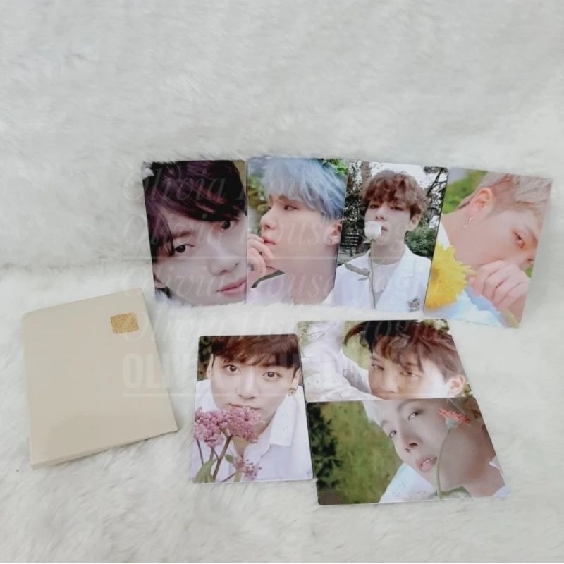 Photocard BTS Mempership Japan Cream BTS G Mini Photocard BTS Japan Membership BTS G