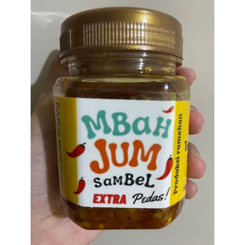 

Sambel Cumi/ Tuna/ Ayam Suwir/ Bawang Original “Mbah Jum”