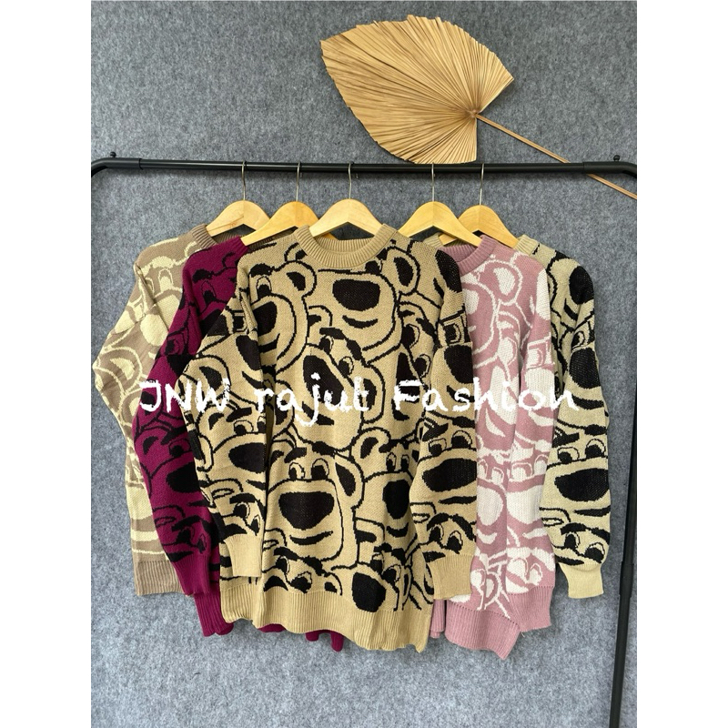 Miyuki sweater oversize motif lotso