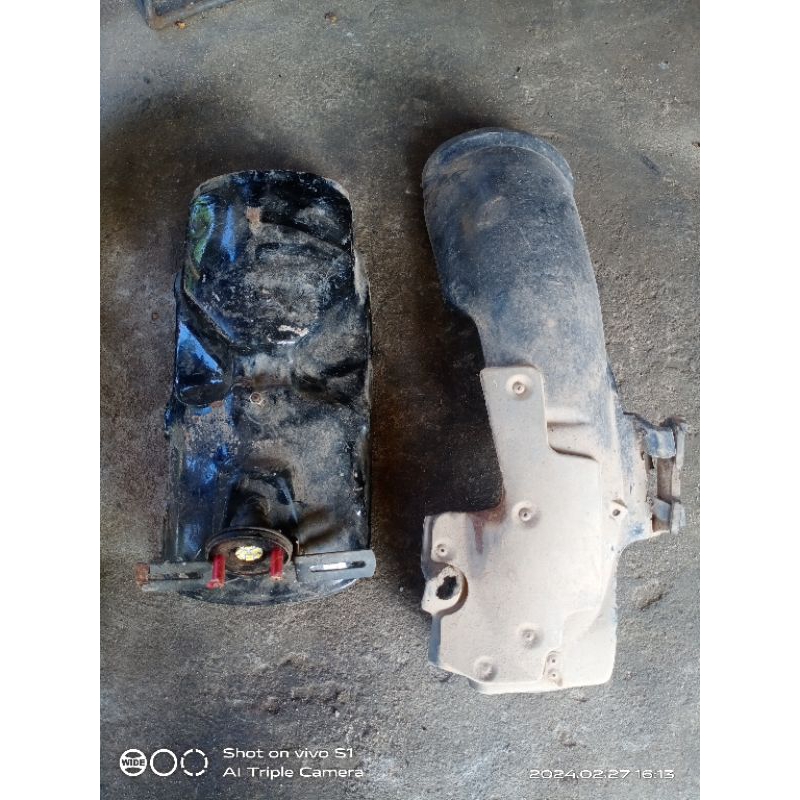 spakbor belakang jialing jh jialing trail set iner fender original set spakbor bagian delam
