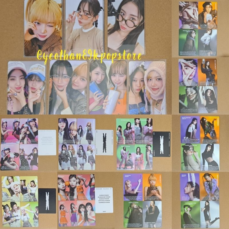 [READY STOCK OFFICIAL SHARING] LE SSERAFIM - EASY Weverse ver.  Dijual Terpisah 