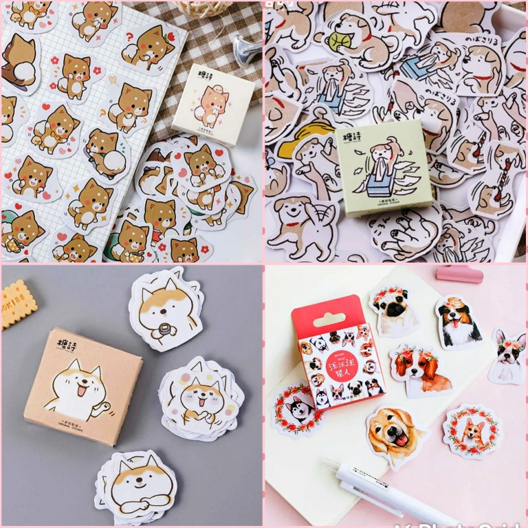 

HI514 Stiker Anak Anjing Lucu Hewan Dekorasi Diary Jurnal