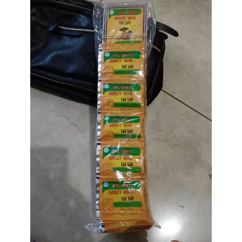 obat sakit gigi PAK TANI ORIGINAL satu slop(5renceng)