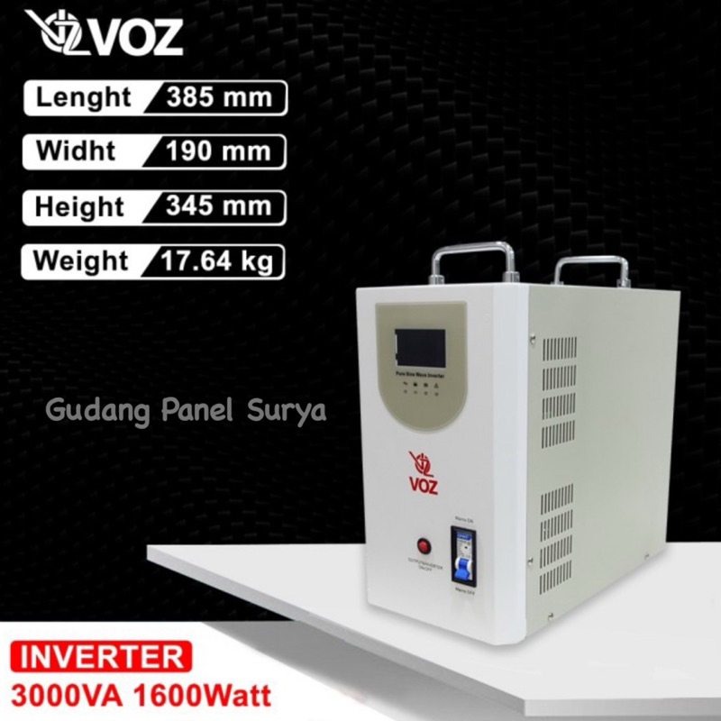 Inverter Pure Sine Wave VOZ Inverter UPS PSW 48V 3000VA inverter voz psw 48v 2400W