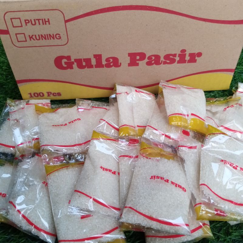 

1 Dus Gula Pasir Rencengan Isi 100 Sachet