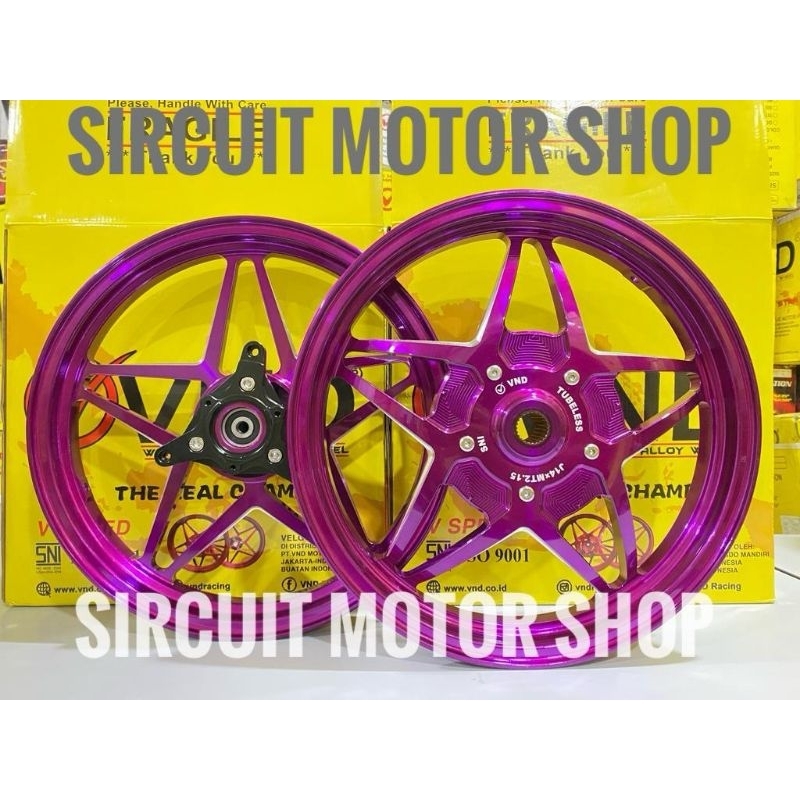 VELG VND V SPEED BINTANG AEROX MODEL X1R VND AEROX