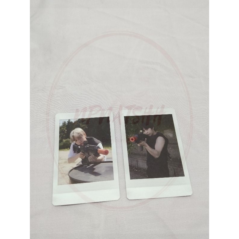 PC / PHOTOCARD BAEKHYUN, XIUMIN TINCASE POLAROID EXO LADDER S4