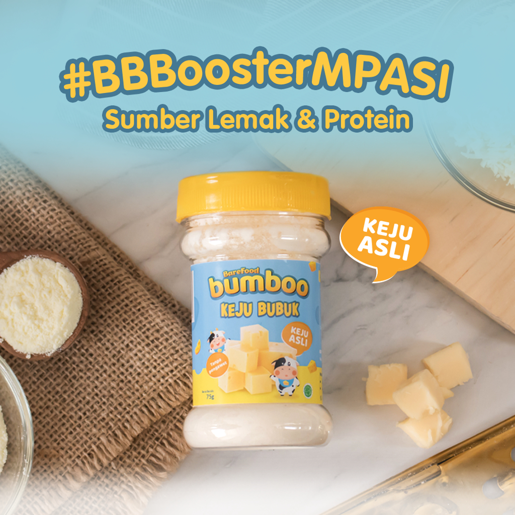 Bumboo Keju Bubuk Asli - Keju Bubuk MPASI