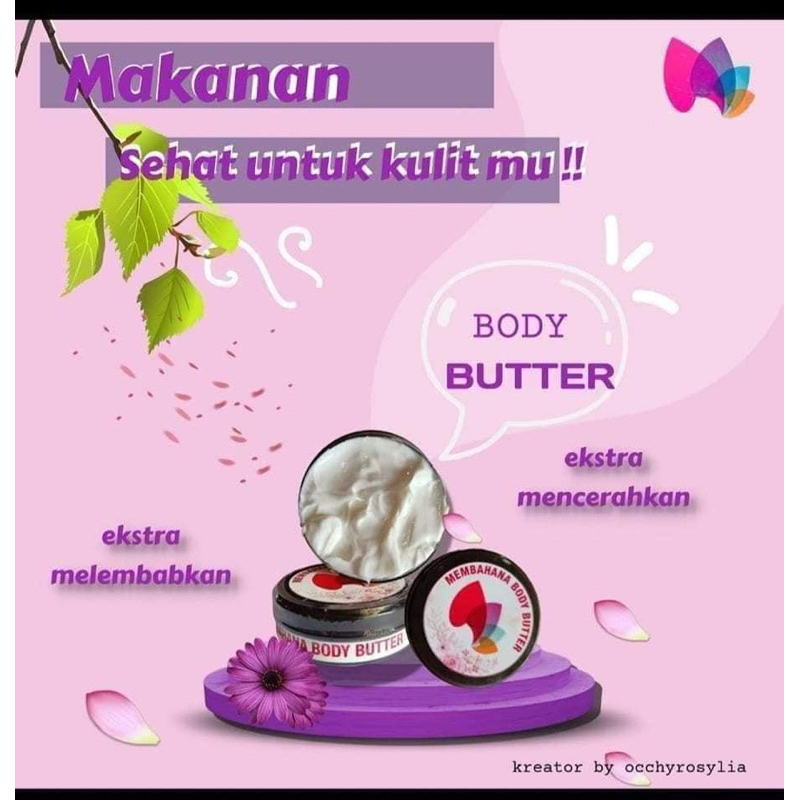 BANTING HARGA MEMBAHANA BODY BUTTER
