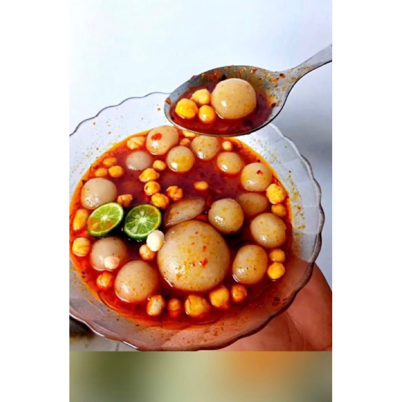 

cilok isi ayam ukuran sedang