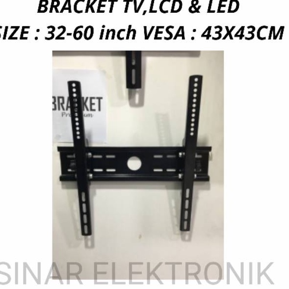 BRACKET LCD LED TV 326 VESA 4343CM  Paling Popular