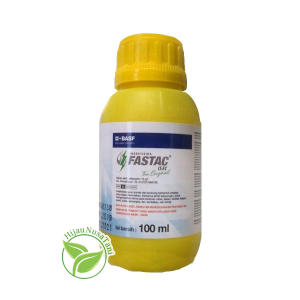 Insektisida FASTAC 15EC 100 ml - Pembasmi hama serangga pestisida 15 EC 100ml kontak tanaman ulat gr