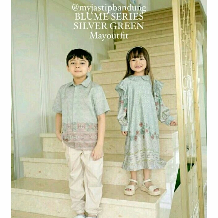 READY KIRIM BLUME SERIES | EVERBLOOM Mayoutfit Official Kids Bellana Dress Aldera Shirt Anak Raya Co