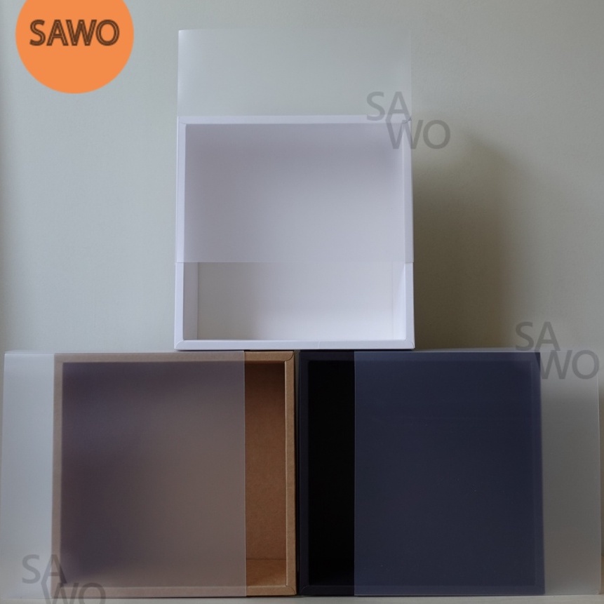 

KP8 25x25x1 MINIMAL 5PCS Packaging Box Kotak Kosong Souvenir hampers Dus