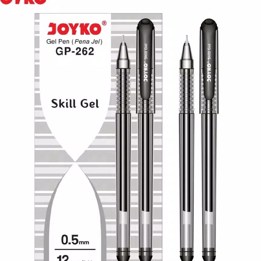 

HJ6 Gel pen Joyko GP 262 Skill Gel 12 pcs