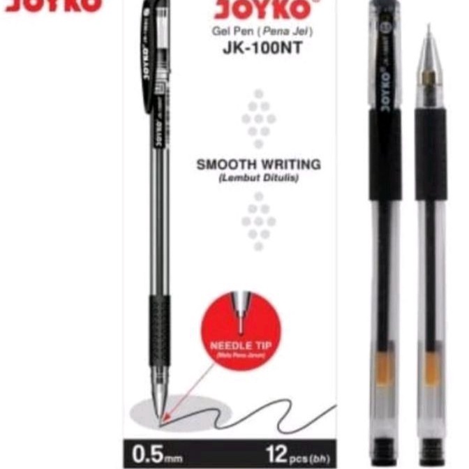 

Super Pulpen Gell Joyko Jk1Jk1NT 5mm 1pak12pcs