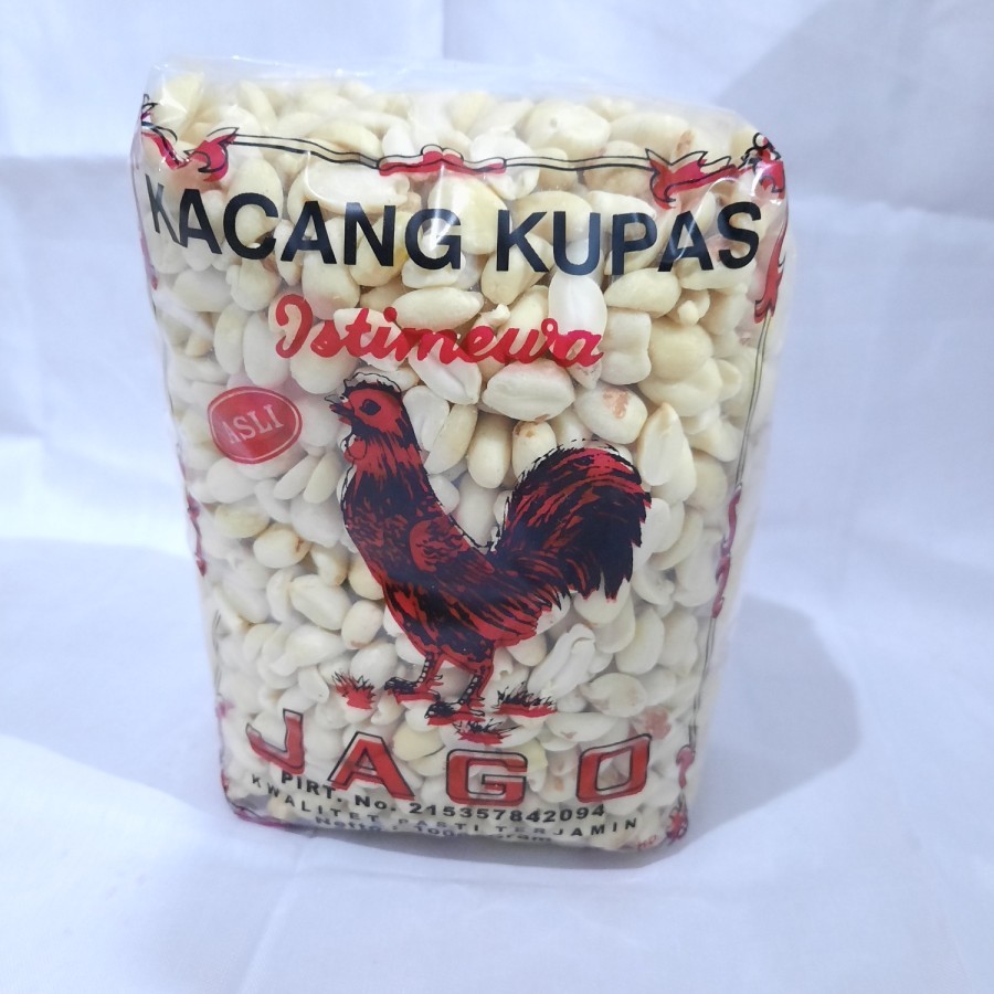 

Kacang Cap Jago Mentah Kemasan 1Kg Lariss banget