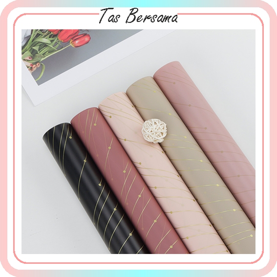 

[1 PACK ISI 20 LEMBAR] Kertas Bunga Buket Motif Meteor Shower Flower Wrapping Waterproof Paper Cellophane KB6081