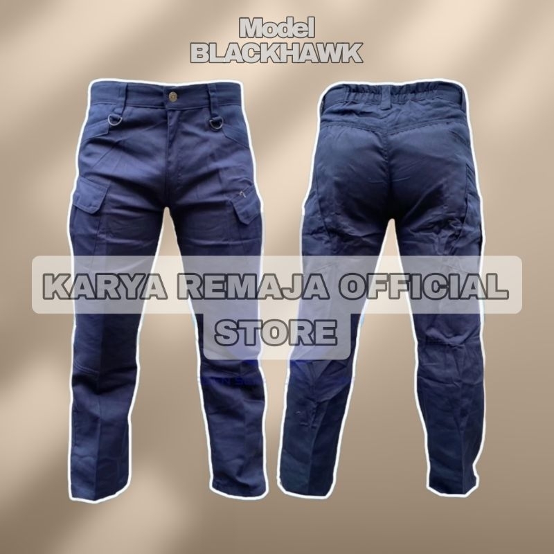 Celana Panjang Tactical Model BLACKHAWK BLACK HAWK NAVY Celana Gunung Blackhawk Celana Panjang Lapan