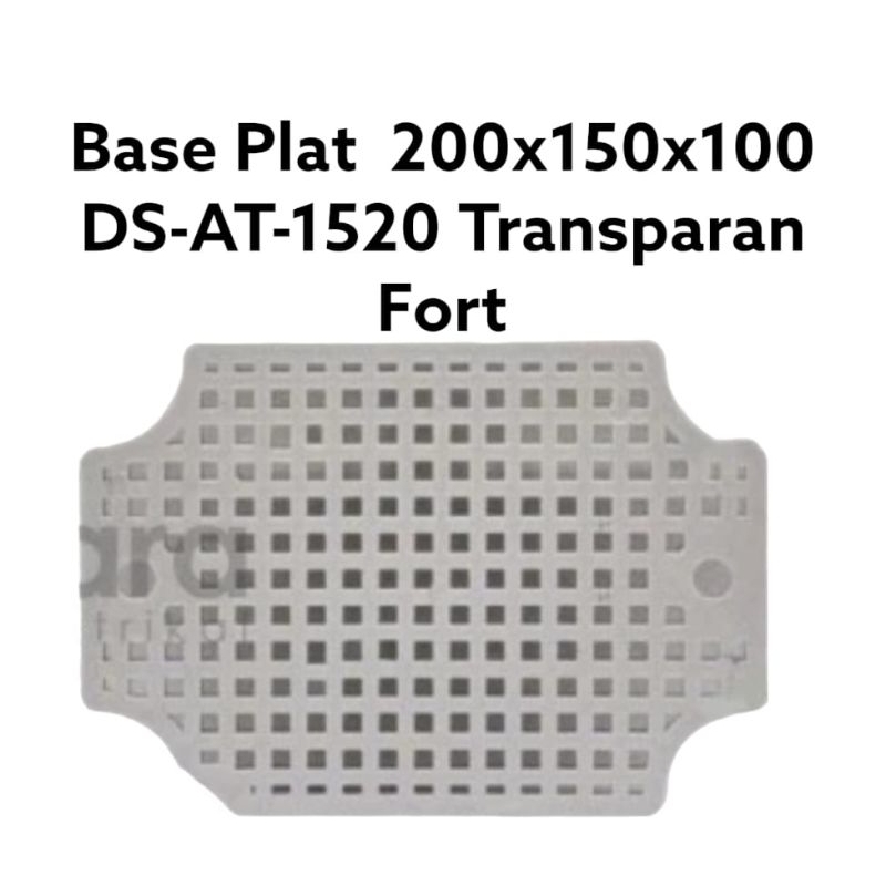 Base Plat Box Transparan 200x150x100 DS-AT-1520 ABS IP66 FORT