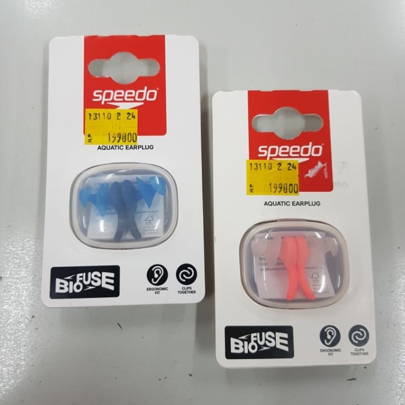 Earplug Ear Plug Penutup Telinga Kuping Renang Selam Speedo Biofuse Original