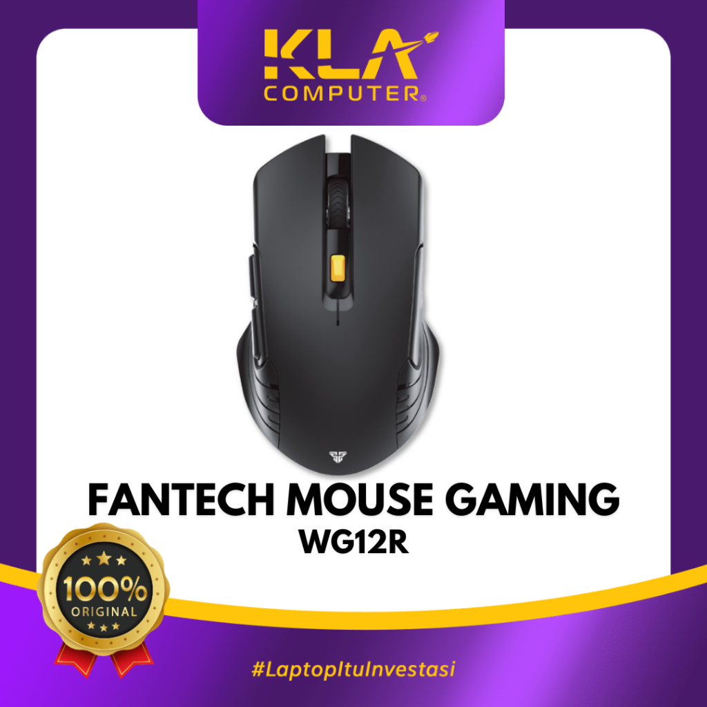Fantech RAIGOR Gen III WG12RS Rechargeable Mouse Wireless Gaming Silent Click
