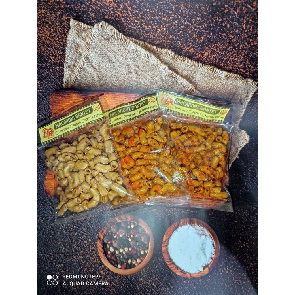 

Makaroni bantet bermacam rasa bikin ketagihan