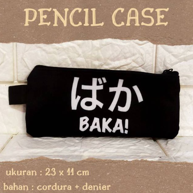 

Kirim langsung Tempat pencil pencil case anime baka kirei platelet oppai isekai GHA