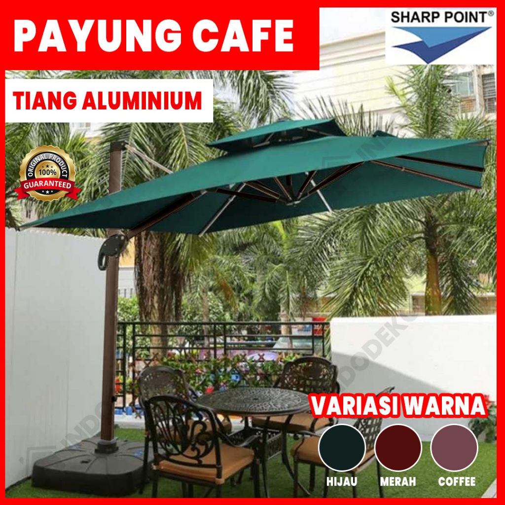 Payung Cafe / Payung Lipat Cafe / Payu Lipat Outdoor / Tenda Payung Cafe