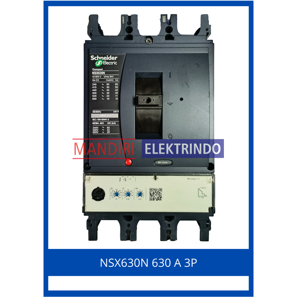 MCCB SCHNEIDER NSX630N 630A 3P