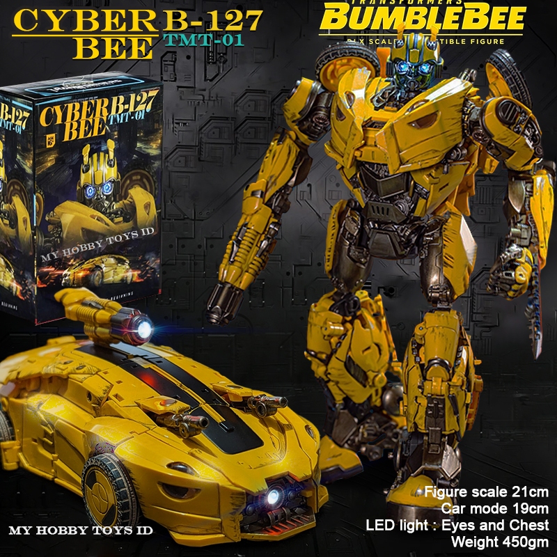 Premium Action Figure Trans Formers Robot Bumblebee B-127 Mode Cybertron Oversize