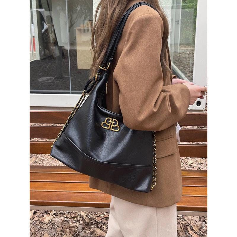 Tas Kulit//Tas wanita Rantai //shoulder bag