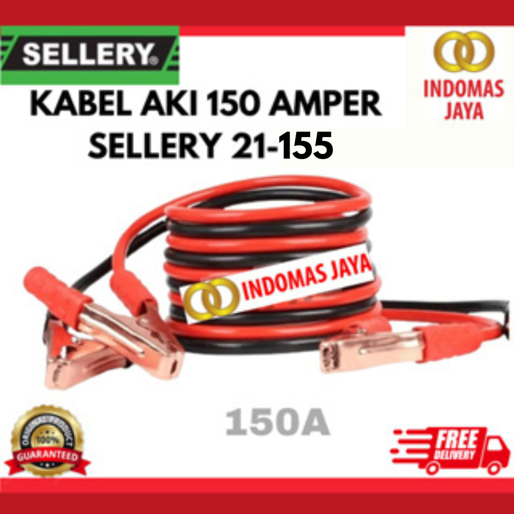 KABEL AKI 150 AMPER SELLERY 21-155 / KABEL JUMPER MOBIL MURAH