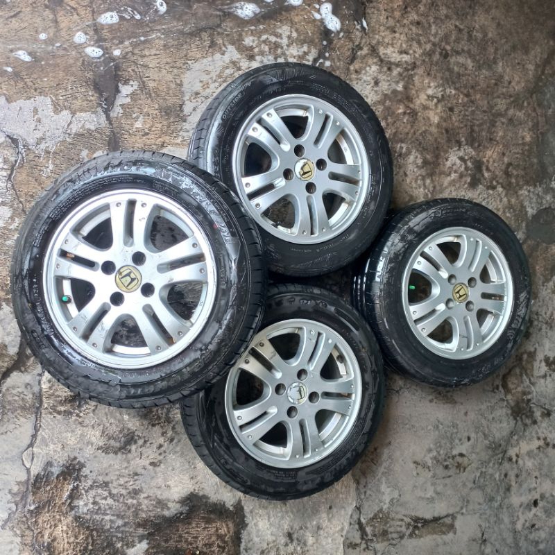 velg+ban standard jazz ring 14 kondisi 75%