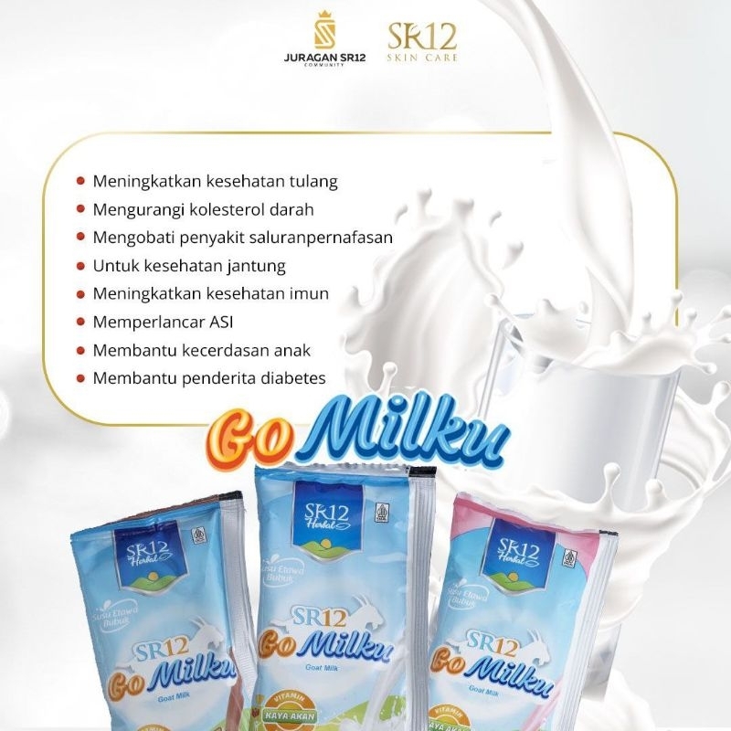 

Go milku sachet 1 renceng SR12