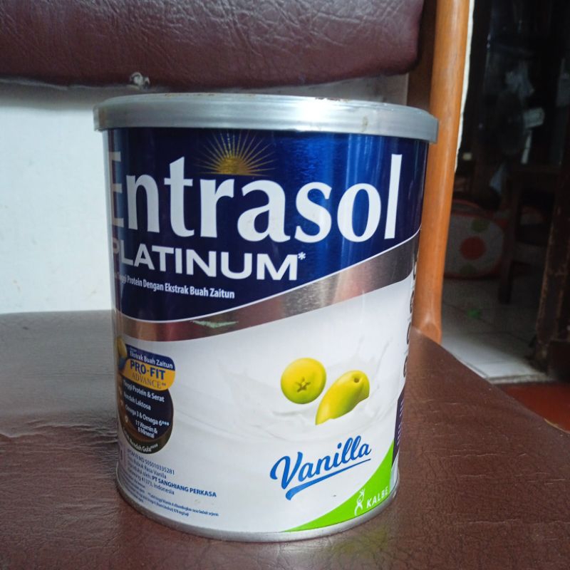 

Entrasol Platinum Rasa Vanila 400 gram Exp 23 Juni 2025