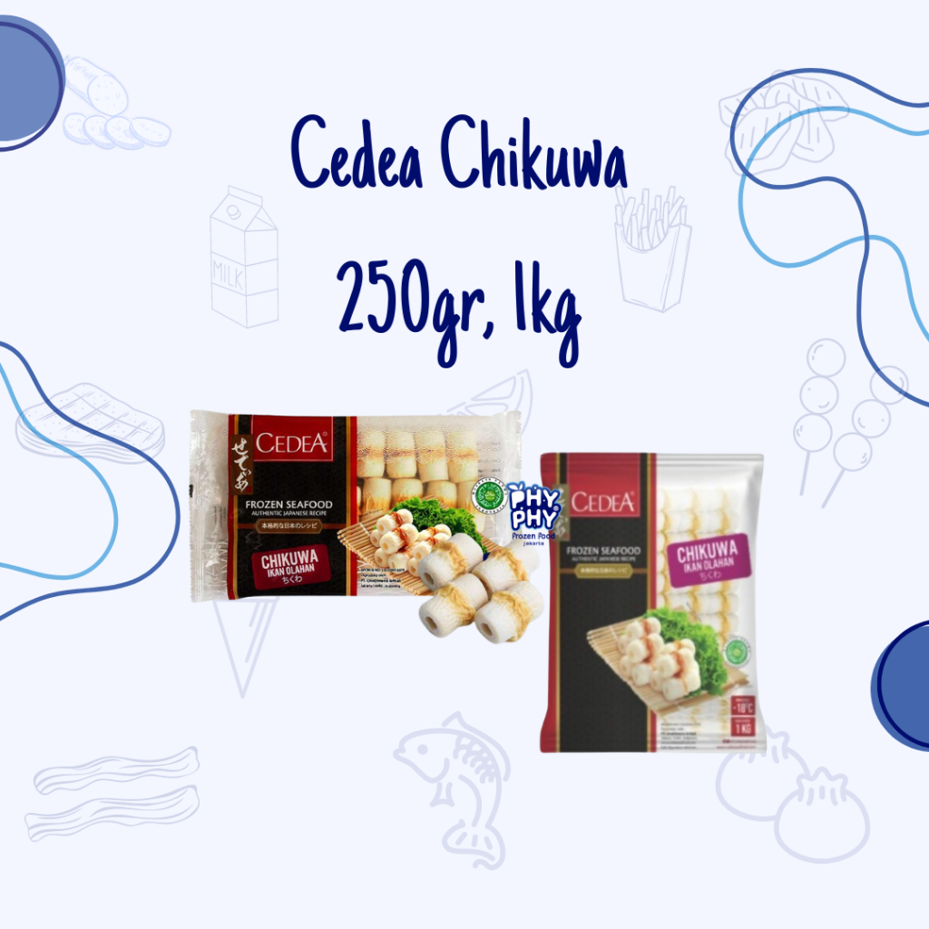 

Cedea Chikuwa 250gr, 1kg / Cedea Chikuwa 1kg