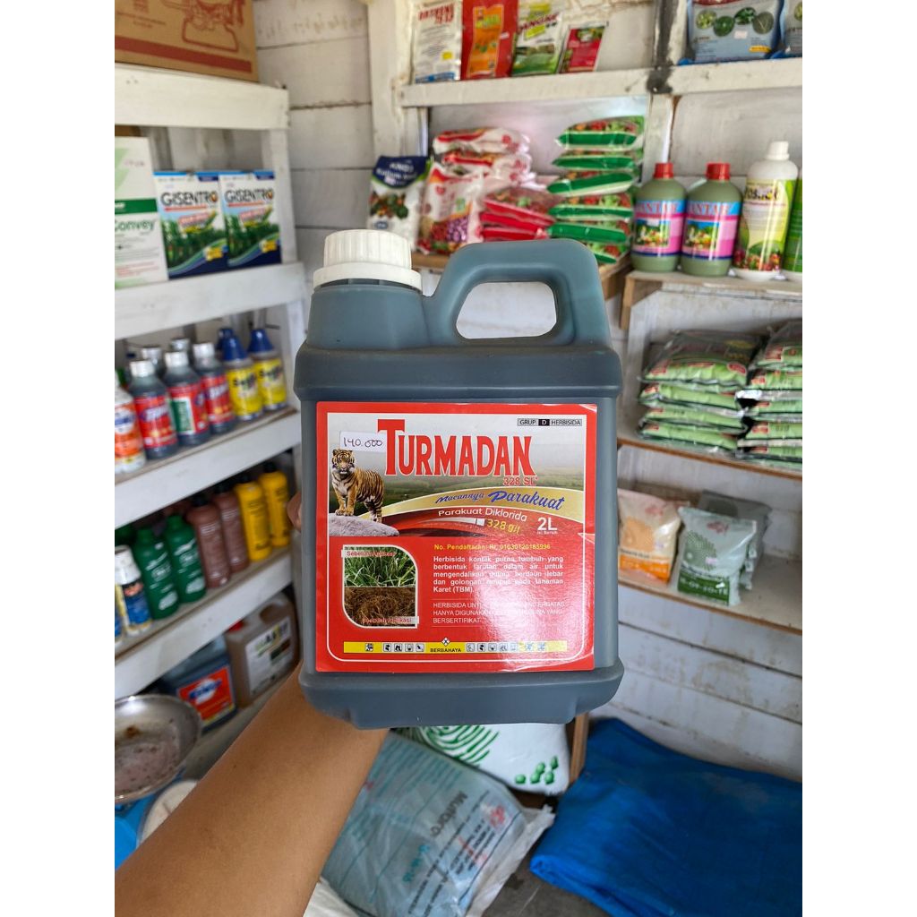 Herbisida Mahakam Turmadan 328 SL Kemasan 2 Liter