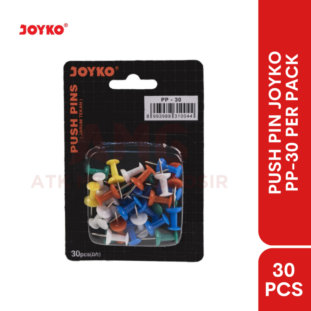 

PUSH PIN | PAKU PIN | PAKU MADING | PAKU TEKAN JOYKO PP-30