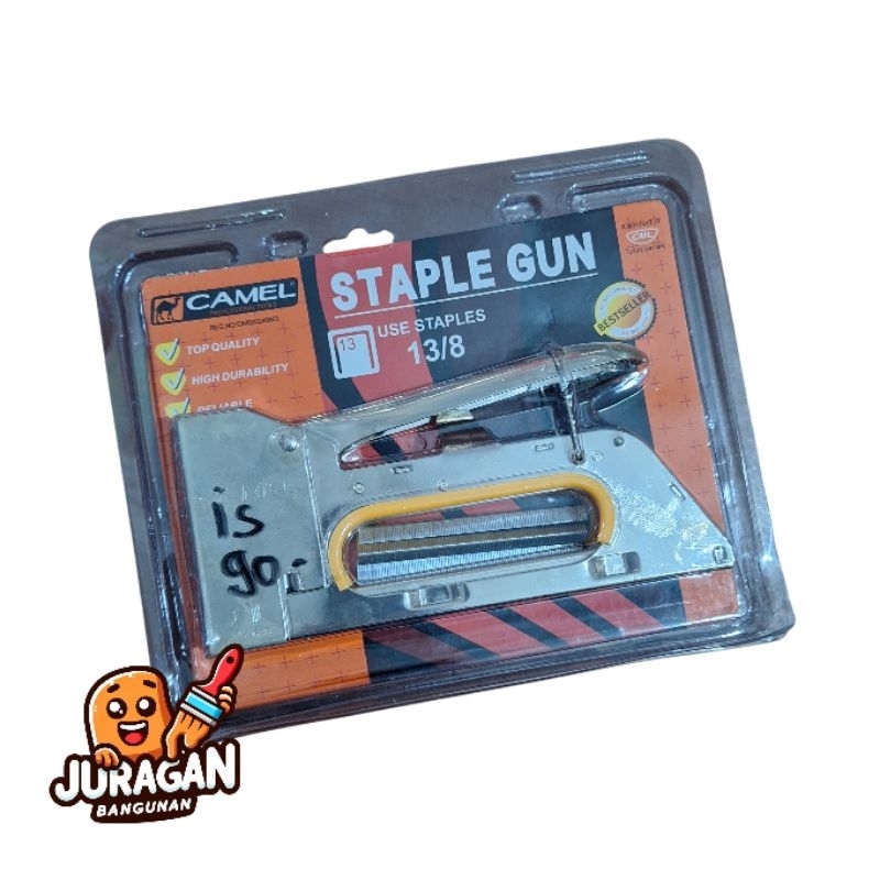 

CAMEL Staple Gun | Alat Stapler Tembak | Staples Steples Tembak | Mesin Staple Tembak