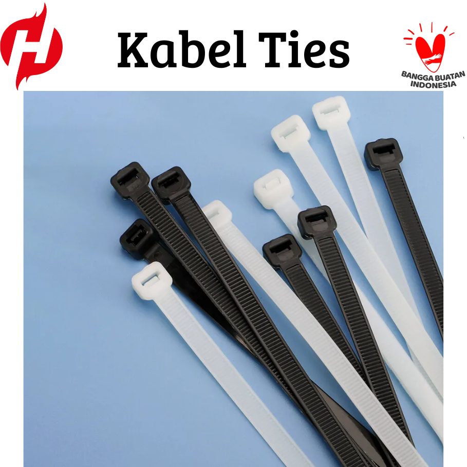 

kabel Ties 4.8x400mm 100 PCS / pengikat kabel....060