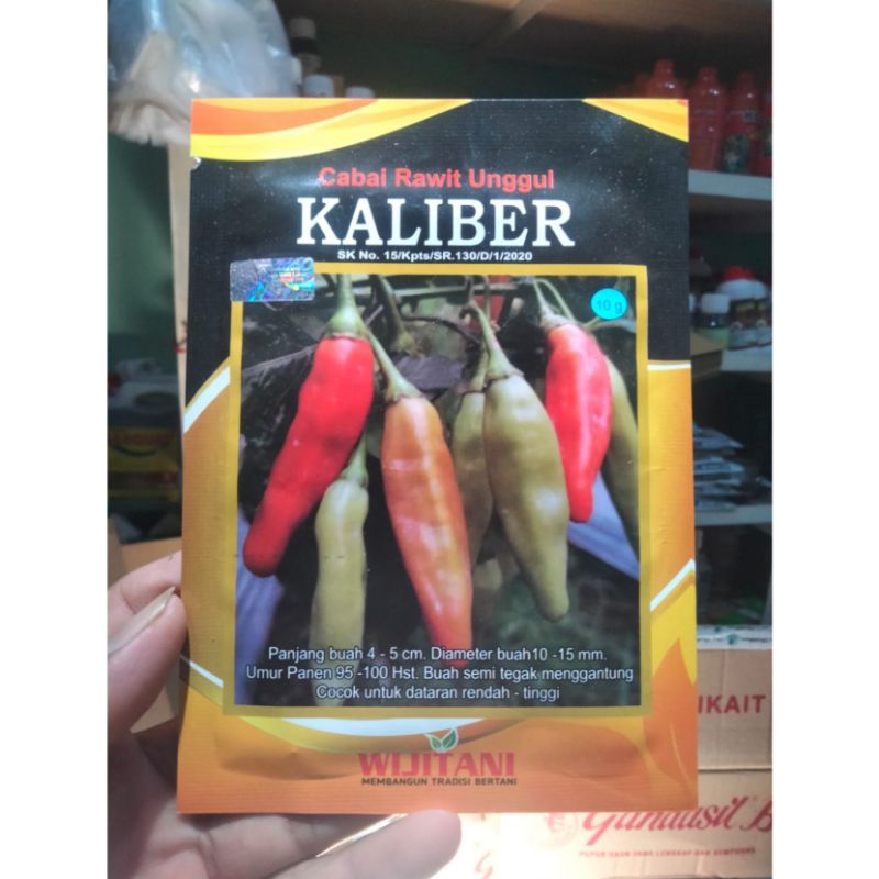 

Benih Cabe Kaliber 10gr Cabe Rawit Wijitani Exp. 2025